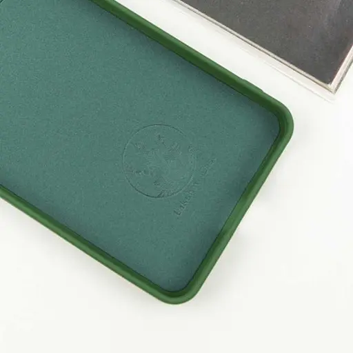 Чохол Silicone Cover Lakshmi (AA) для Xiaomi 12T / 12T Pro Зелений / Dark green - фото 3