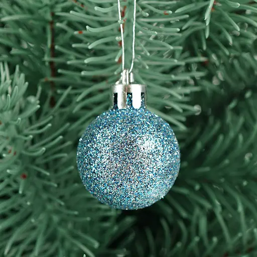 Набір куль Anhui Tianhui Ялинка різдвяна 3 см 17 шт. (951682) - фото 5