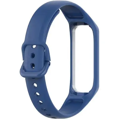 Ремешок DK для Samsung Galaxy Fit2 (R220) Silicone Sport Band (dark blue) - фото 2