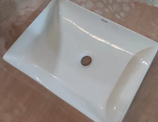 Умивальник накладний Mixxus Premium Quadro-0104 500x350x120 мм MP6515, Білий - фото 3