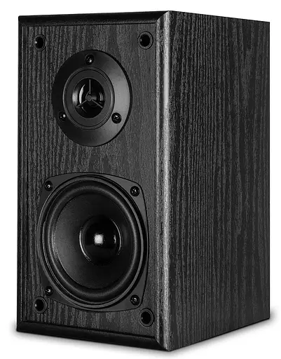 Колонки Gemix TF - 611 Black 2.0 сателлиты 2 x 18 Вт, МДФ, функция 3D, питание от сети 220V, управление сзади - фото 4