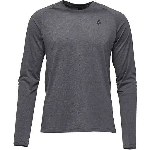 Кофта Black Diamond M Heritage Wordmark LS Tee Steel Grey XXXL (1033-BD 75309000343XL1)
