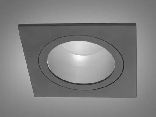 Дизайнерський, високоякісний точковий світильник серія "Аluminium", чорног - фото 2