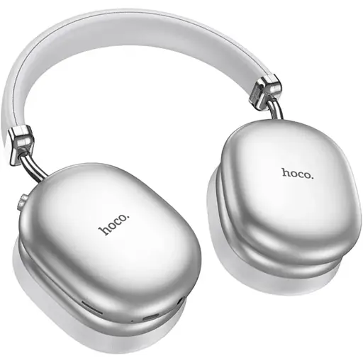 Бездротові навушники Hoco W35 Max Auspicious ANC noise reduction BT headphones Silver - фото 3