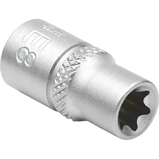 Головка торцевая Wurth 1/4IN внешний Torx TX-E8-L25 Red Stripe (5763014208) - фото 1