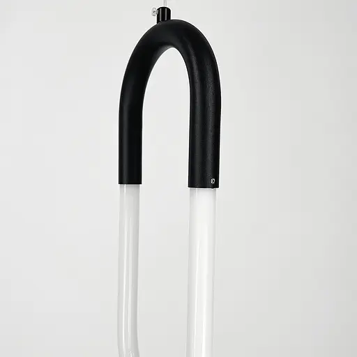 Підвіс зі світлодіодним овалом у чорному корпусі | Арт. A 074/1 BK | Line F - фото 3