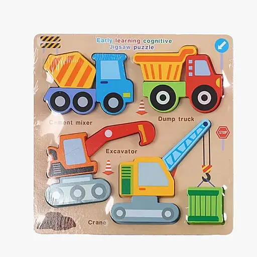 Вкладыши деревянные, 18x18 см, C73294 (в ассортименте) - фото 4