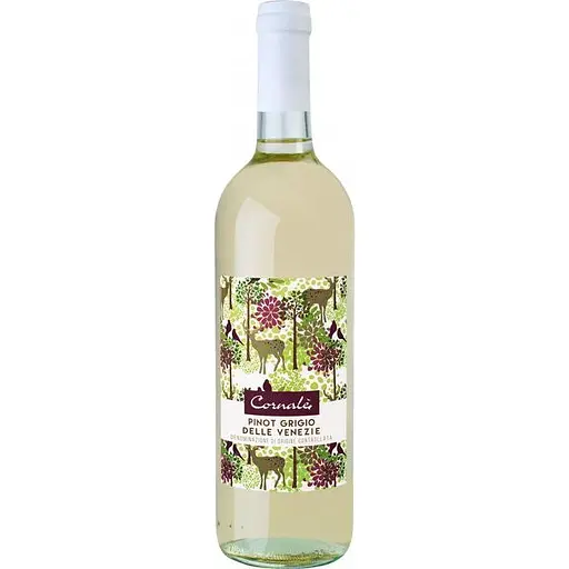 Вино Cornale Pinot Grigio Delle Venezie біле сухе 11.5% 0.75 л (402)