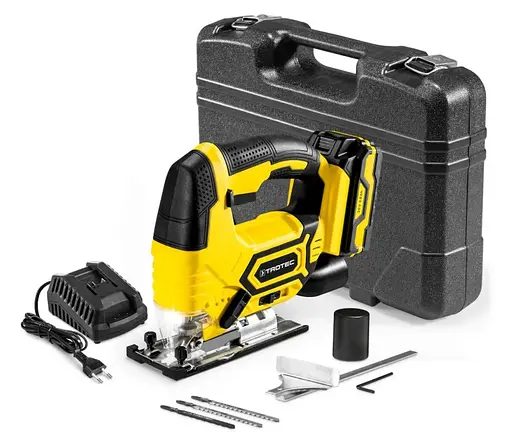 Лобзик электрический аккумуляторный Trotec PJSS 11-20V с АКБ и ЗУ + кейс (4425000006) - фото 1