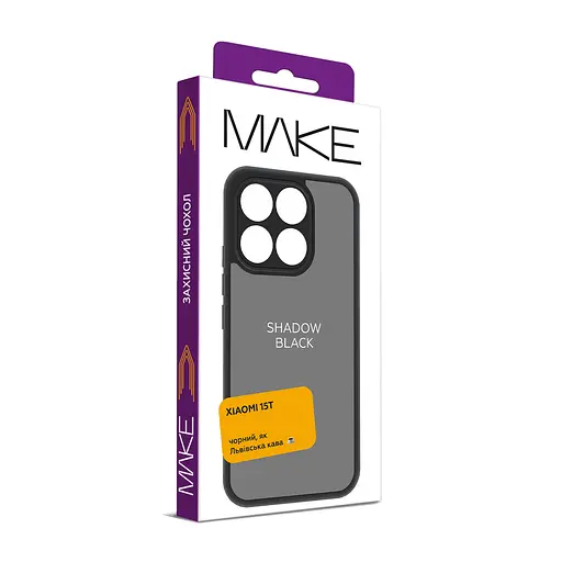 Чохол MAKE Xiaomi 15T Shadow Black - фото 2