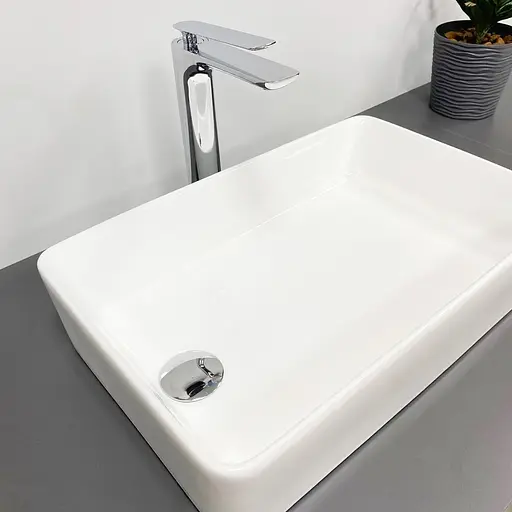 Умивальник VBI Velletri white накладний VBI-015900, Білий - фото 5