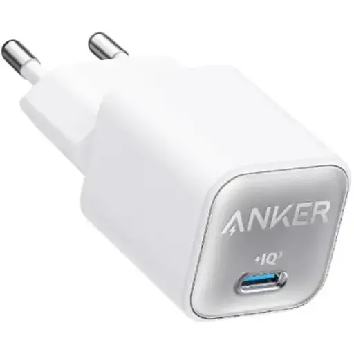Зарядний пристрій адаптер Anker PowerPort 511 Nano 3 30 W (1 Port USB-C) A2147G21 біле - фото 1
