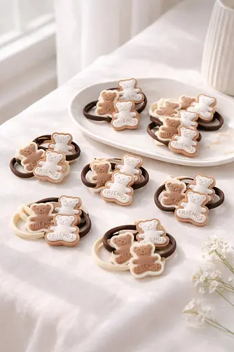 Аксесуар м'якої форми з гнучкою фіксацією для волосся 20 шт. - фото 1