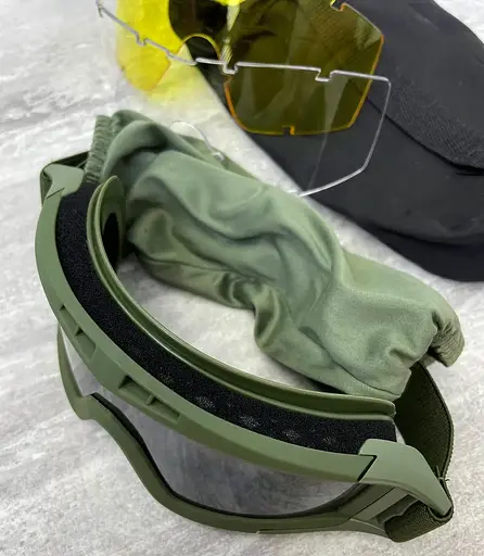 Тактические защитные очки 11-0 + 3 сменные линзы в комплекте - фото 4