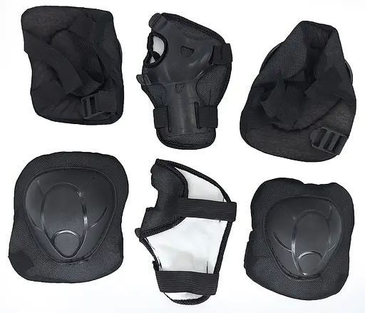 Комплект детской защиты Union group А02 XS (2-5 г) черный (G00003872) - фото 2