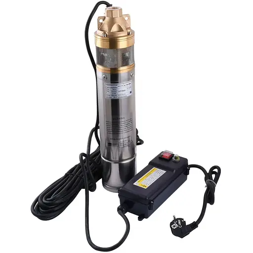 Насос вихровий свердловинний Optima 4SKm150 + кабель 15 м + пульт (19055) - фото 1