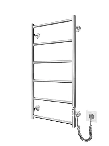 Електрична рушникосушка Mario Класік F НР-I 800x430/75 TR K 2.3.0702.10.Р, Хром, універсальне (коннектор), Електронний - фото 1