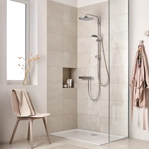 Душова система Grohe QuickFix Vitalio Start System 250 26817000, Хром - фото 9