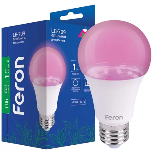Лампа свiтлодiодна Feron LB-709 11 Вт E27 (40140)