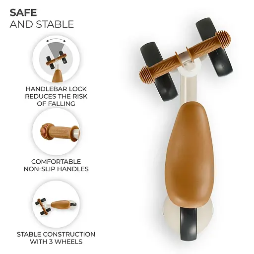 Каталка-Біговел Kinderkraft Cutie Light Beige (KRCUTI00BEG0000) - фото 7