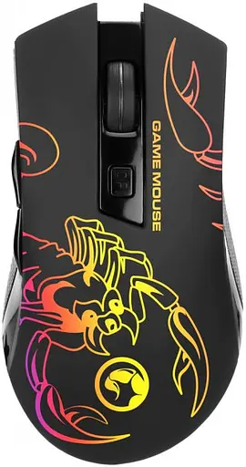 Мышь Marvo M209 LED USB Black (M209) - фото 1