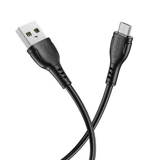 Кабель Borofone BX51 USB to MicroUSB 1 м чорний