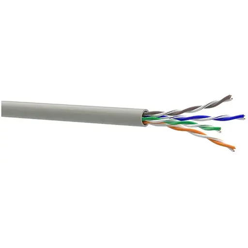 Кабель вита пара OK-Net КПВ-ВП (100) UTP, CAT5e, 4х2х0.49, бухта 305м (7931296)
