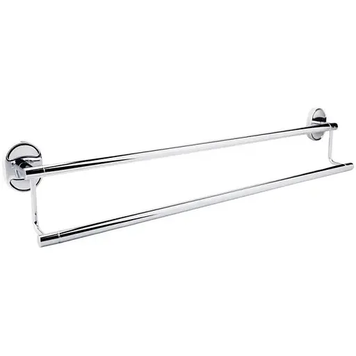 Тримач рушників подвійний Lidz (CRM) -114.01.02 - фото 1