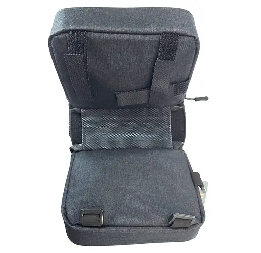 Велосумка на раму West Biking YP0707351 2 л для смартфона 7" 19х18х15 см чорно-сірий (G0001975) - фото 7