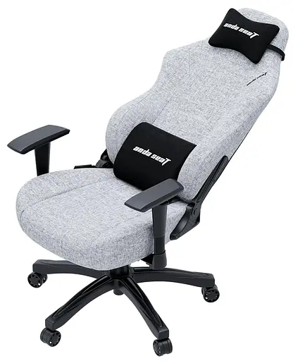 Ігрове крісло Anda Seat Luna Size L Grey Fabric (AD18-44-G-F) - фото 5