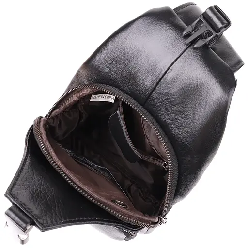 Мужская сумка через плечо из натуральной кожи Vintage 19х32х8 см sum0028982 - фото 7