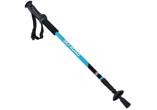 Палка для скандинавської ходьби EasyFit SKY ROAD блакитна 1 шт (EF-2471-Bl) - фото 1