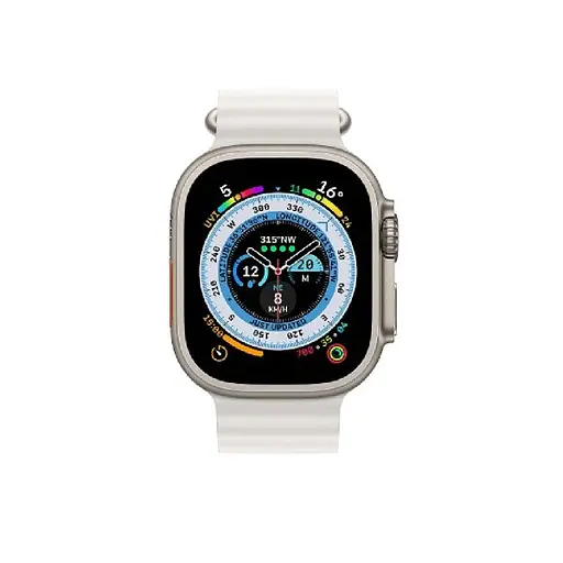 Сенсорные смарт-часы T800 Ultra White (16075) - фото 4