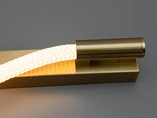 Сучасний світлодіодний світильник шланг потужністю 5 Вт, золото - фото 4