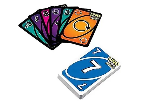 Настольная игра Mattel Уно Двойная игра экспресс (UNO Flip! Express) (GXD75) - фото 2