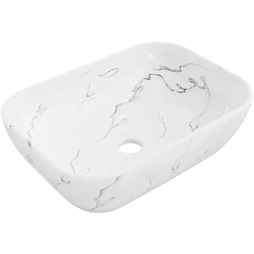 Умивальник Mexen Rita shiny marble накладний MEX-21084583, Мармур - фото 1