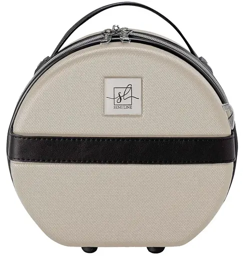 Бьюті-кейс Semi Line 5L Champagne/Black (T5674-1) (DAS302681) - фото 5