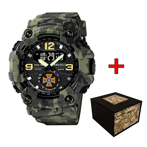 Awarder 004CMGRDSNS ДСНС Зелений камуфляж + Коробка.