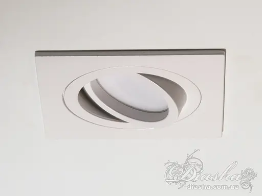 Високоефективний, квадратний поворотний точковий світильник в коридо. - фото 2
