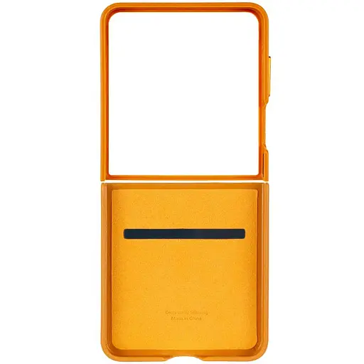 Шкіряний чохол Leather Case (AAA) для Samsung Galaxy Z Fli5 Brown - фото 3