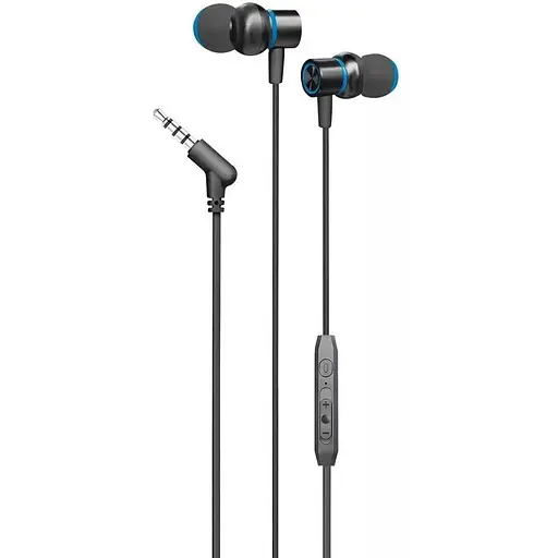 Наушники Proove проводные Scape J5 3.5mm черные - фото 1