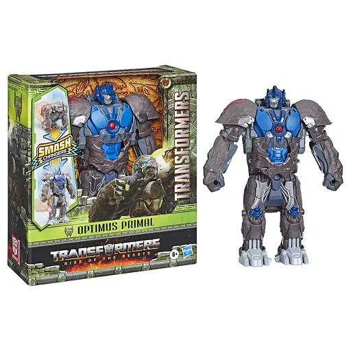 Игрушка-трансформер Hasbro Optimus Primal Smash Changers серии Трансформеры: Восстание зверей (F3900_F4641) - фото 3