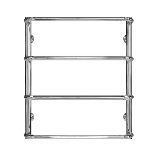 Рушникосушка водяна Deffi Стандарт П4 нижнє підключення нержавіюча сталь 500х600 мм Хром - фото 1