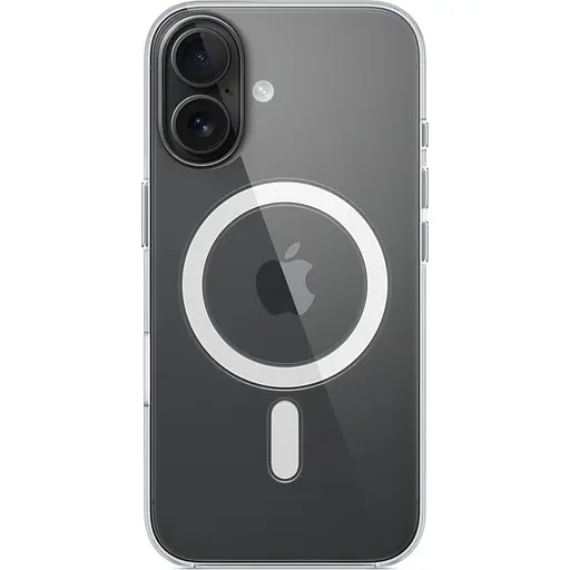 Чехол iLera with MagSafe для Apple iPhone 16 Transparent [125224] - фото 6