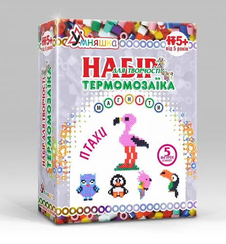 Набір для творчості "Термомозаїка: Пташки" ТМ-005 Камертон (4820129200824) - фото 1