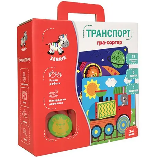 Игра-сортер Транспорт Vladi Toys ZB2002-06 укр - фото 1