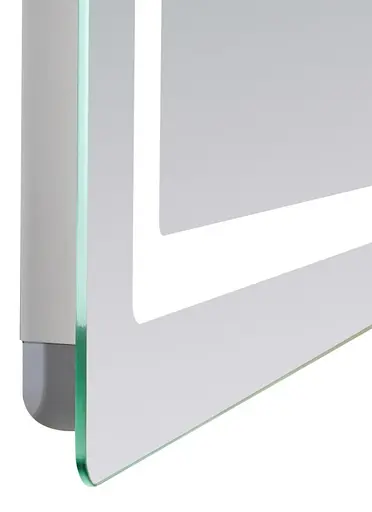 Дзеркало Lidz Kubis (KU2) 900х700 мм з LED-підсвічуванням Touch LD78LF90448452 - фото 5