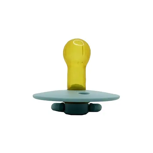 Дитяча пустушка латексна Mega Zayka MGZ-0526-8 кругла - фото 2