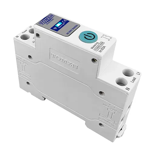 Умный автоматический выключатель с Wi-Fi (Tuya) TOMZN TOB9S-63M 63A с мониторингом энергопотребления (51-00112) - фото 3