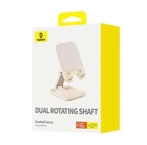 Підставка для планшета Baseus Seashell Series Folding Tablet Stand B10451500411-00 рожева - фото 2